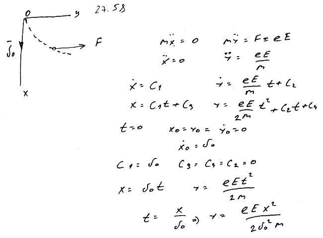 Мещерский 27.58 - Дифференциальные уравнения движения