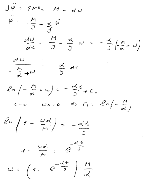 Мещерский 37.8 - Теорема об изменении главного момента количеств движения, дифференциальное уравнение вращения твердого тела
